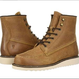 Men’s Frye Dawson Wedge Cognac Boots